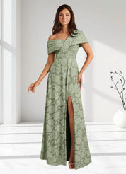 Augday Milton Milton A-Line Pleated Floral Burnout Dress