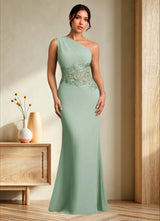 Augday Kathie Mermaid Lace Chiffon Dress