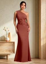 Augday Kathie Mermaid Lace Chiffon Dress