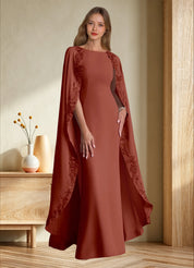 Augday Artemisia Sheath Lace Chiffon Dress