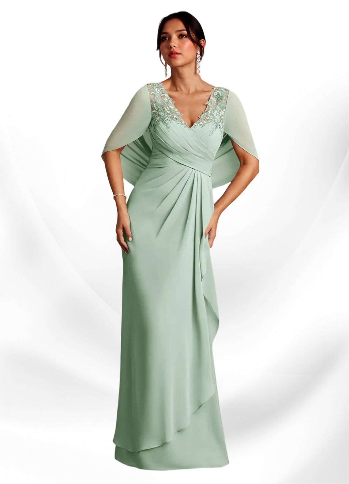 Augday Santa Clara A-Line Lace Dress