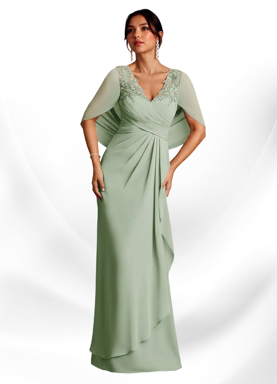 Augday Santa Clara A-Line Lace Dress