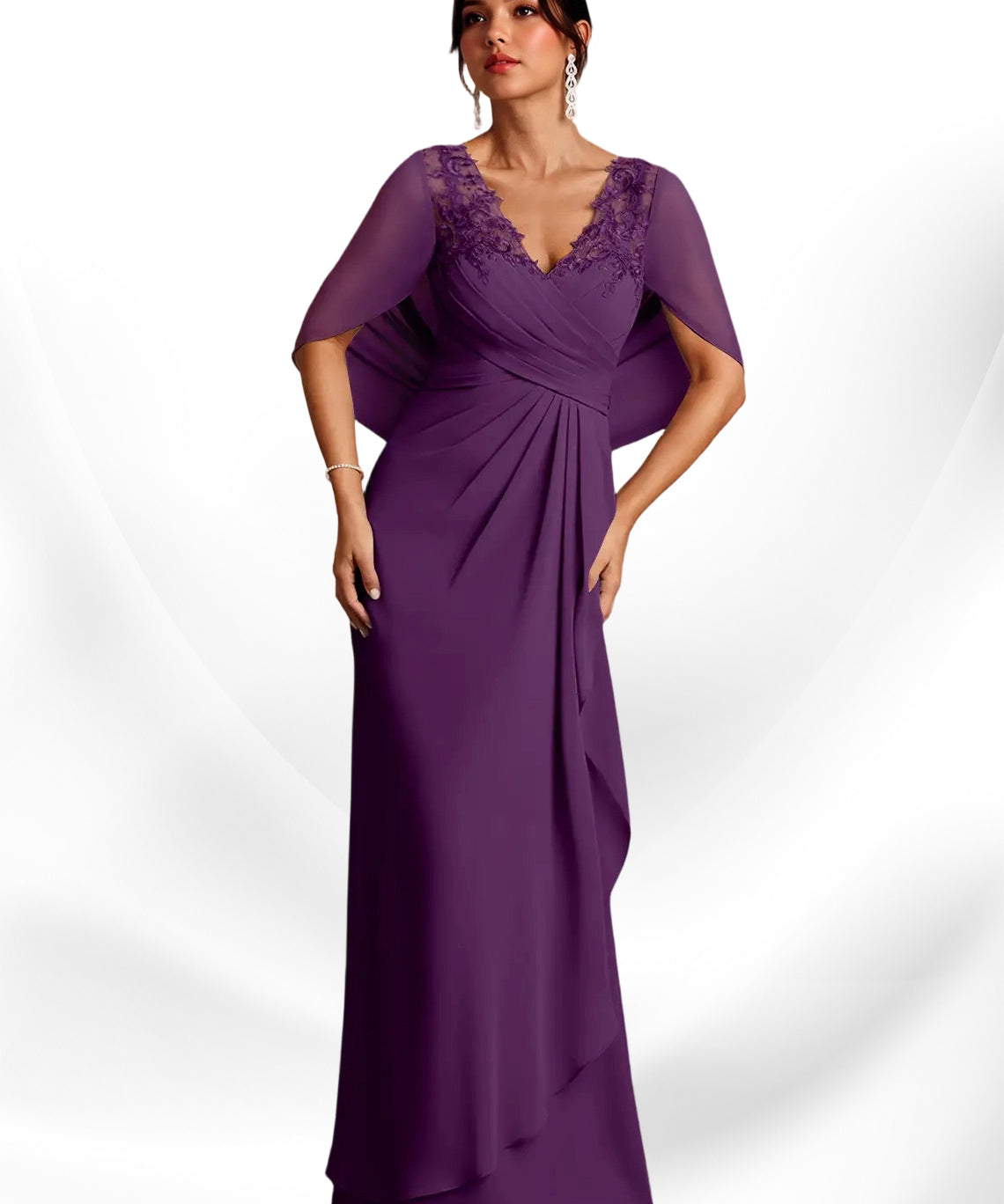 Augday Santa Clara A-Line Lace Dress