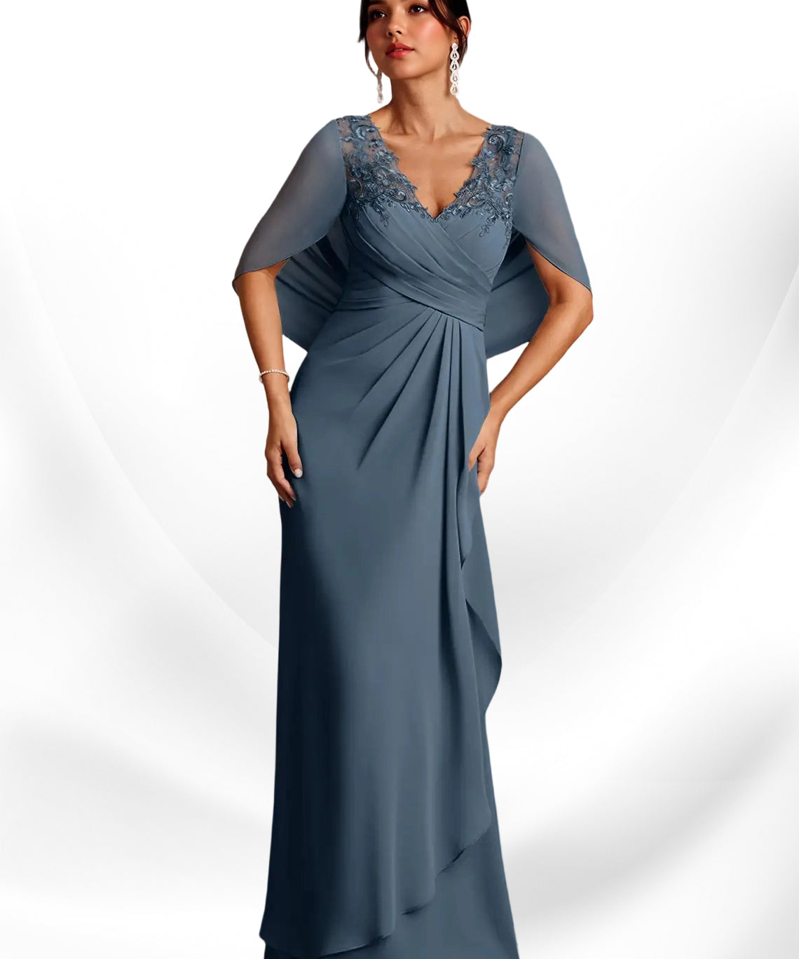 Augday Santa Clara A-Line Lace Dress