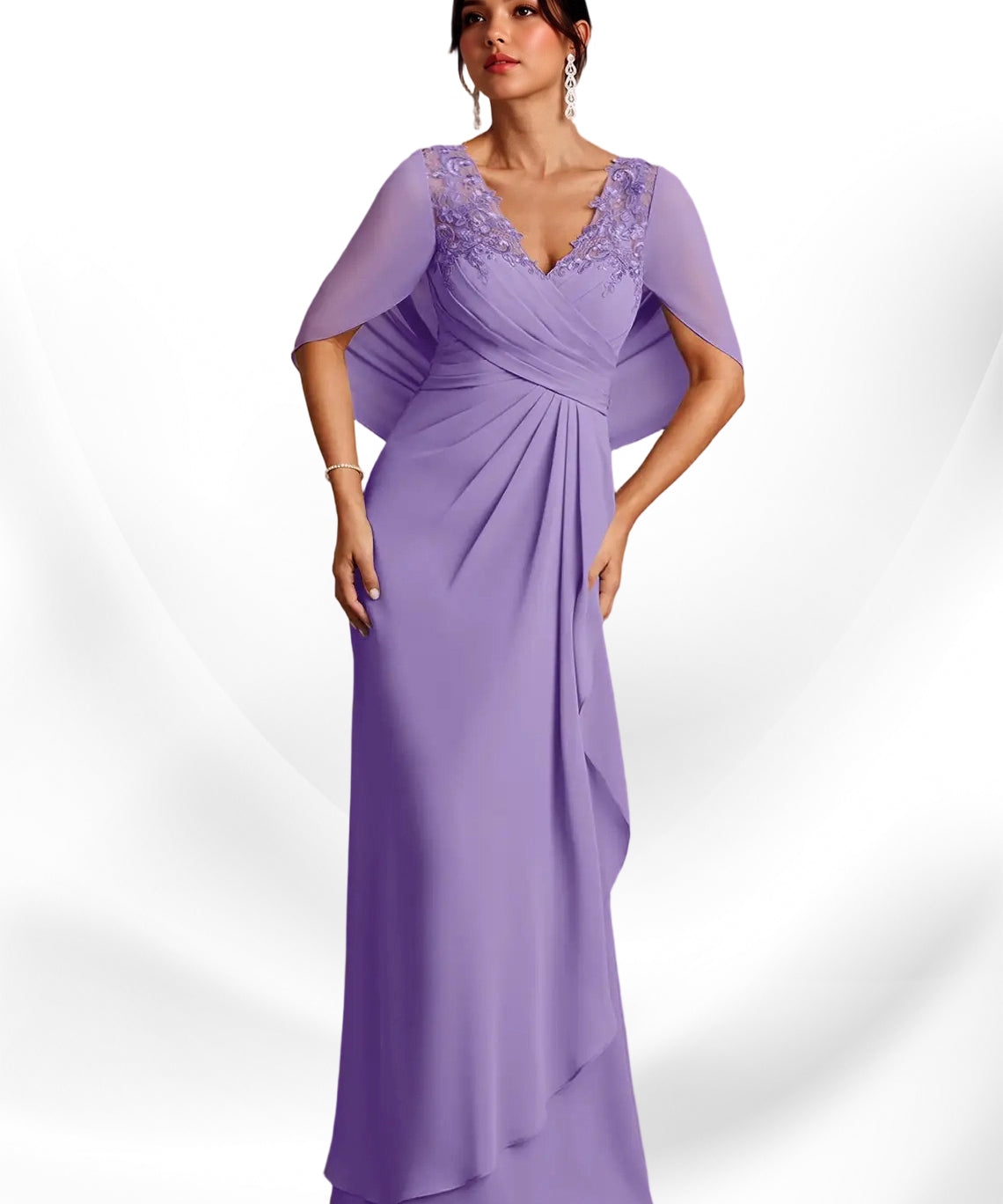 Augday Santa Clara A-Line Lace Dress