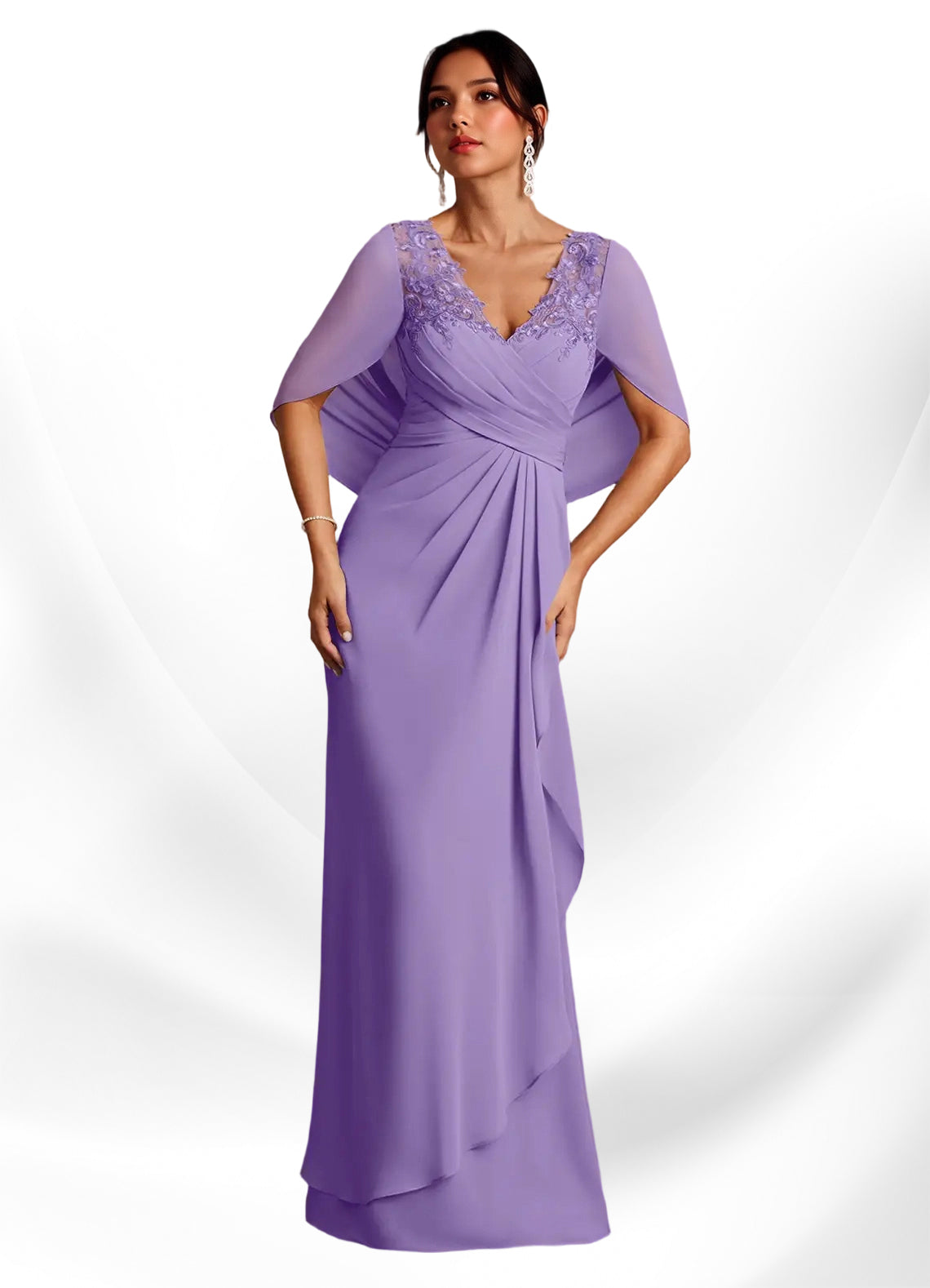 Augday Santa Clara A-Line Lace Dress