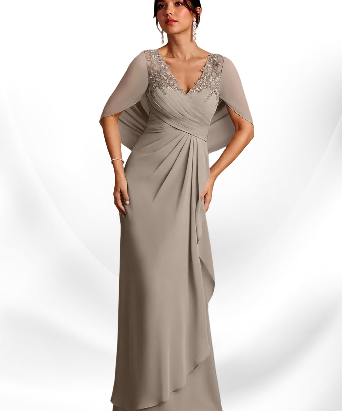 Augday Santa Clara A-Line Lace Dress