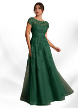 Augday Jalinda A-Line Lace Chiffon Dress