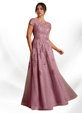 Augday Jalinda A-Line Lace Chiffon Dress