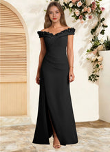 Augday Jettie Sheath Pleated Chiffon Dress