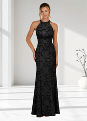 Augday Tyra Mermaid Floral Burnout Dress