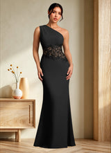 Augday Kathie Mermaid Lace Chiffon Dress