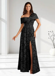 Augday Milton Milton A-Line Pleated Floral Burnout Dress