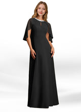 Augday Winnifred A-Line Beaded Chiffon Dress
