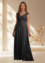 Augday Amethyst A-Line Lace Dress