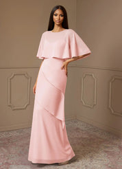 Augday Bowie A-Line Chiffon Dress