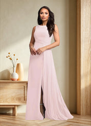 Augday Galvan A-Line Sequins Chiffon Dress