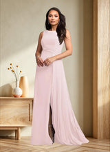 Augday Galvan A-Line Sequins Chiffon Dress