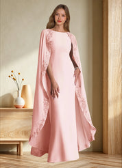 Augday Artemisia Sheath Lace Chiffon Dress