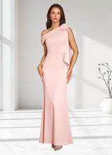 Augday Myers Mermaid Pleated Stretch Crepe Dress