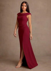 Augday Irvine A-Line Pleated Chiffon Dress
