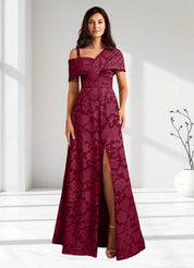 Augday Milton Milton A-Line Pleated Floral Burnout Dress
