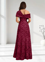 Augday Milton Milton A-Line Pleated Floral Burnout Dress