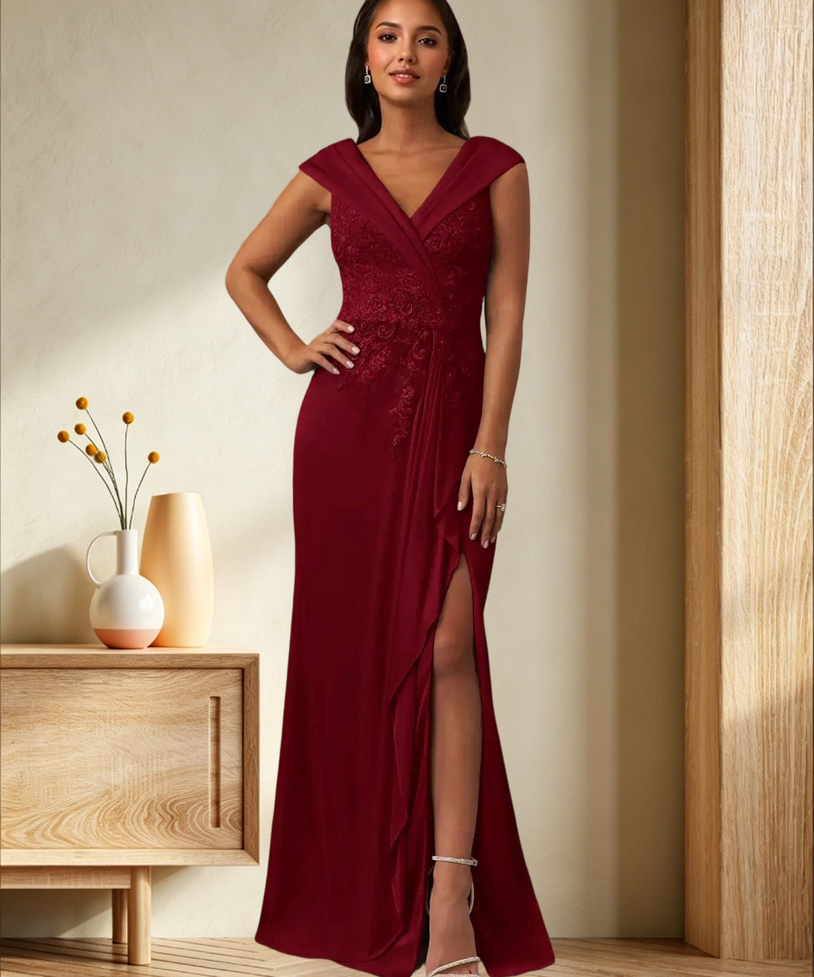 Augday Calathea A-Line Lace Dress