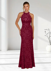 Augday Tyra Mermaid Floral Burnout Dress