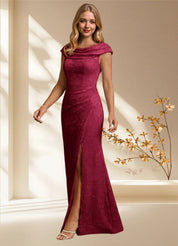 Augday Irvine A-Line Pleated Floral BurnoutDress