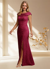 Augday Irvine A-Line Pleated Floral BurnoutDress