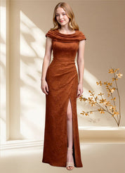 Augday Irvine A-Line Pleated Floral BurnoutDress