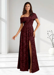Augday Milton Milton A-Line Pleated Floral Burnout Dress