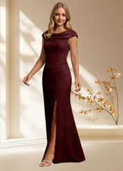 Augday Irvine A-Line Pleated Floral BurnoutDress