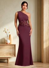 Augday Kathie Mermaid Lace Chiffon Dress