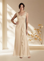 Augday Edelin A-Line Sweetheart Neckline Pleated Mesh Dress