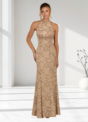 Augday Tyra Mermaid Floral Burnout Dress