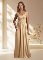 Augday Amethyst A-Line Lace Dress