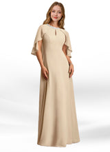 Augday Winnifred A-Line Beaded Chiffon Dress