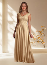 Augday Amethyst A-Line Lace Dress
