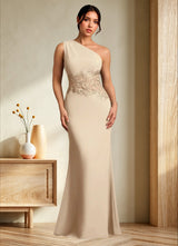 Augday Kathie Mermaid Lace Chiffon Dress