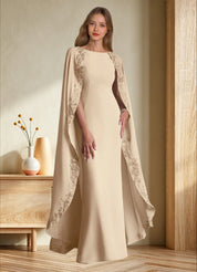 Augday Artemisia Sheath Lace Chiffon Dress