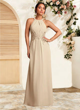 Augday Georgie A-Line Lace Chiffon Dress