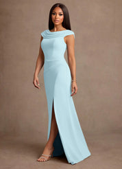 Augday Irvine A-Line Pleated Chiffon Dress