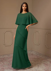 Augday Bowie A-Line Chiffon Dress