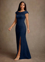 Augday Irvine A-Line Pleated Floral Burnout Dress