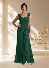 Augday Edelin A-Line Sweetheart Neckline Pleated Mesh Dress