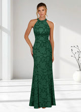 Augday Tyra Mermaid Floral Burnout Dress