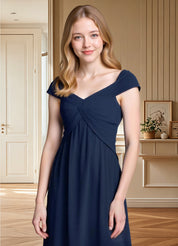 Augday Mirta A-Line Pleated Floral Burnout Dress