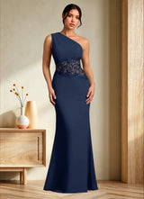 Augday Kathie Mermaid Lace Chiffon Dress